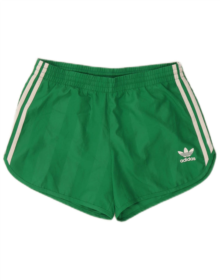 Adidas Damen Sportshorts Small Grün Polyester