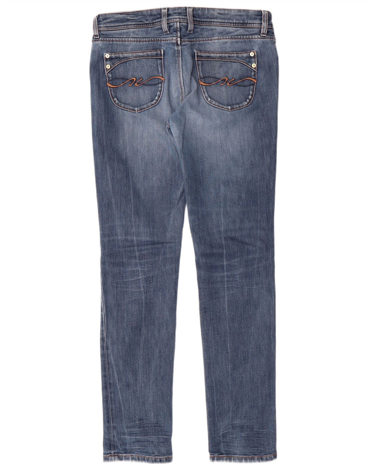 TOMMY HILFIGER Damen Slim Jeans W30 L32 Blaue Baumwolle