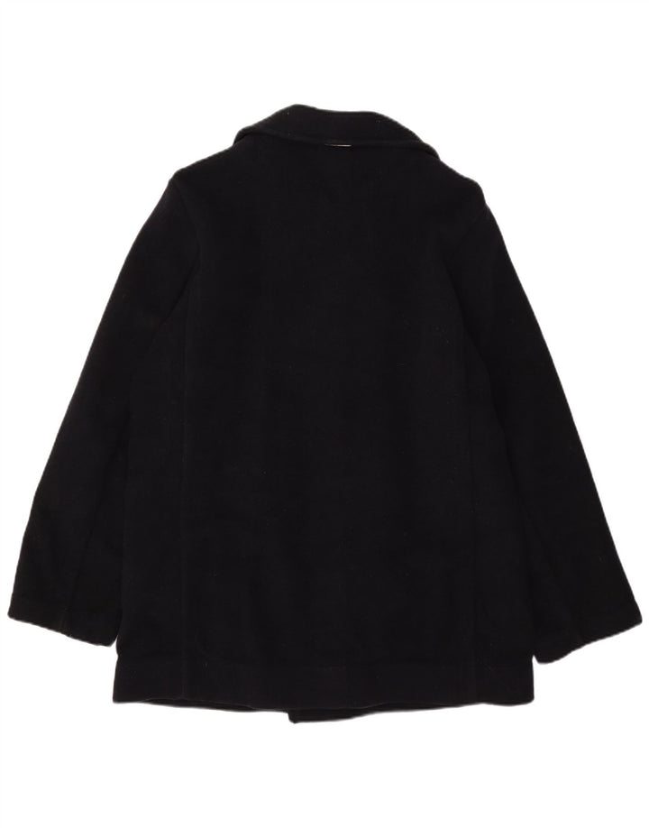 Murphy & Nye Herren Pea Coat UK 40 Große marineblaue Wolle