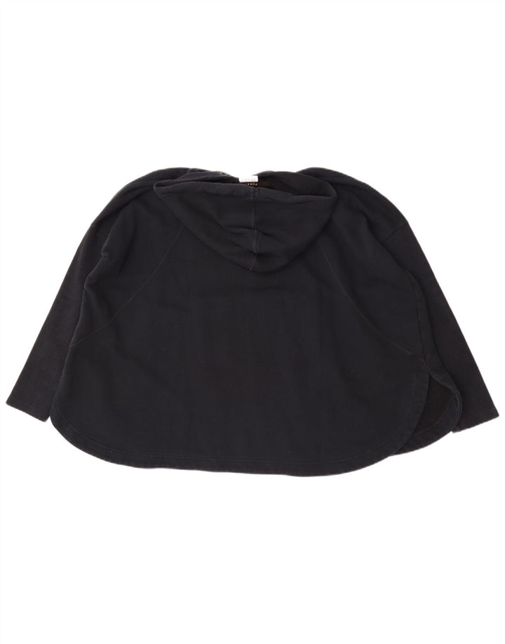 Puma Damen-Pullover mit übergroßem Kapuzenpullover, Größe S, Größe S, Schwarz, Baumwolle