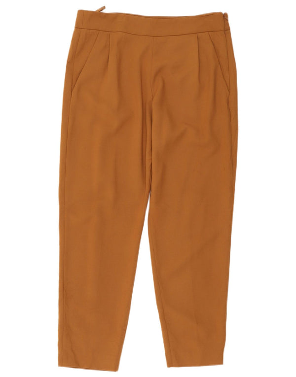 French Connection Damen Pegged Freizeithose UK 12 Medium W32 L27 Braun