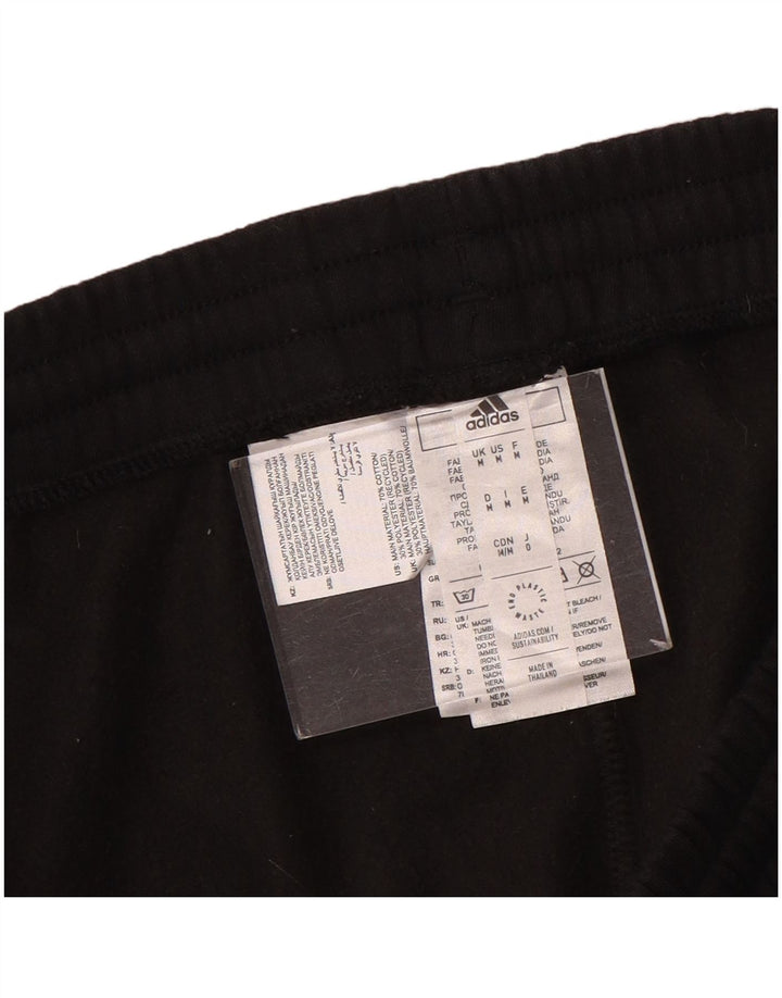 Adidas Herren-Trainingshose, Jogginghose, mittelschwarz, Baumwolle