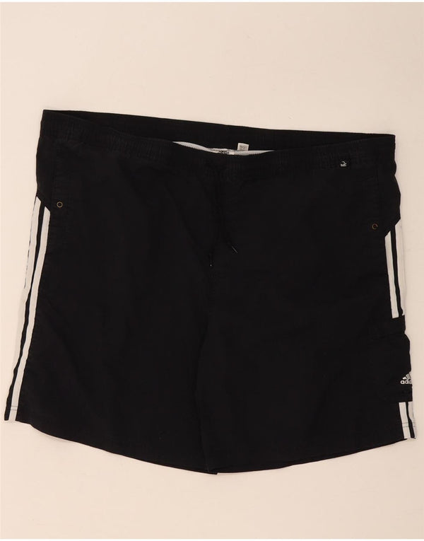 Adidas Herren Sport Shorts 2XL Schwarz Polyamid