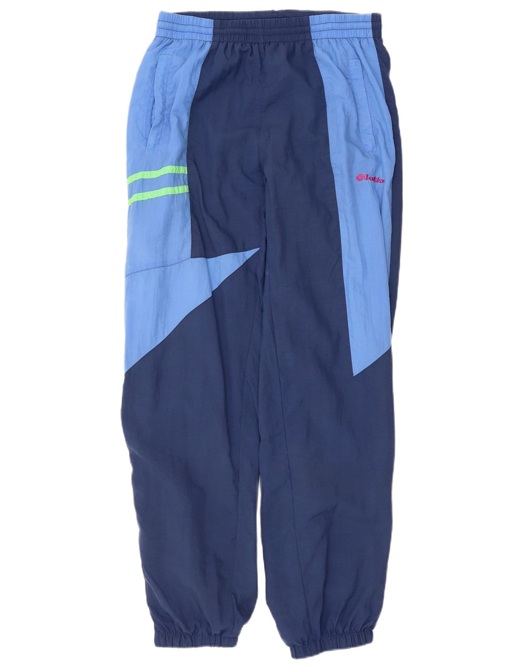 Lotto Herren-Trainingshose, Jogginghose, mittelgroß, Marineblau, Farbblock
