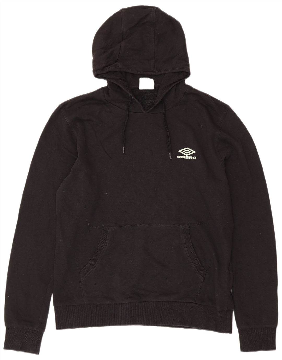 UMBRO Herren-Kapuzenpullover, mittelschwarz, Baumwolle