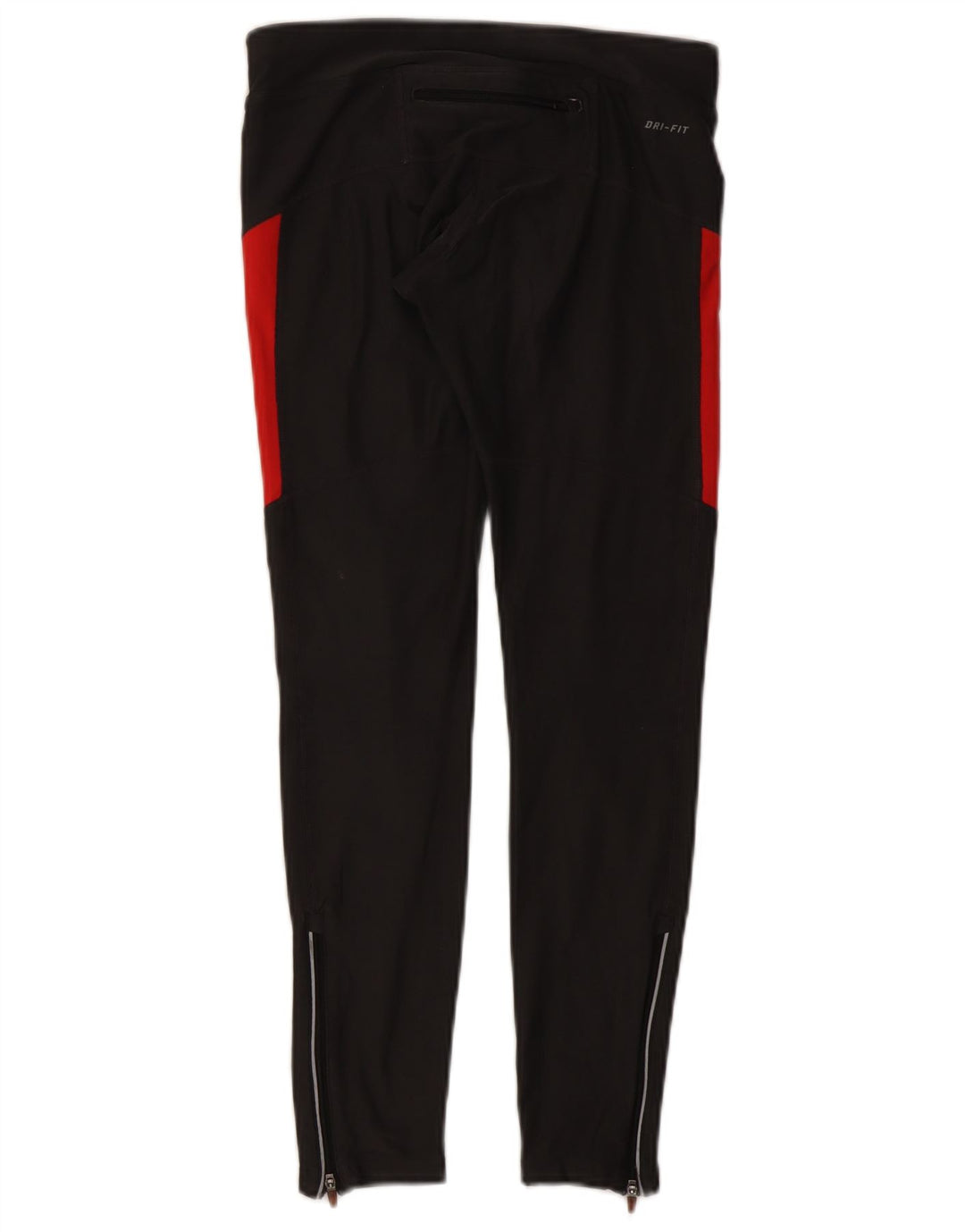 Nike Damen Dri Fit Leggings UK 8 Small Schwarz Colourblock Polyester