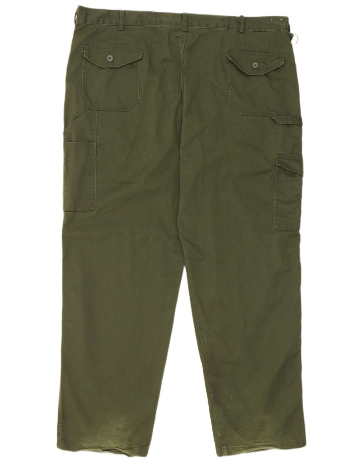 Dickies Herren Tapered Cargohose W44 L30 Grün Polyester