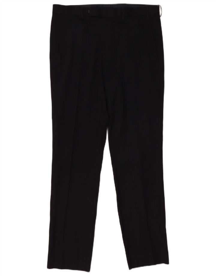 Marks & Spencer Slim-Anzughose für Damen, W32, L33, Marineblau, Polyester