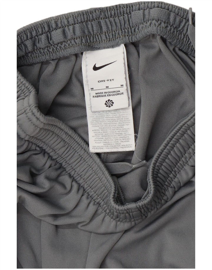Nike Herren Dri Fit Trainingshose Mittelgraues Colourblock-Polyester