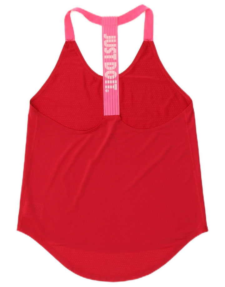 Nike Womens Graphic Vest Top UK 10 Small Rot Colourblock Polyester