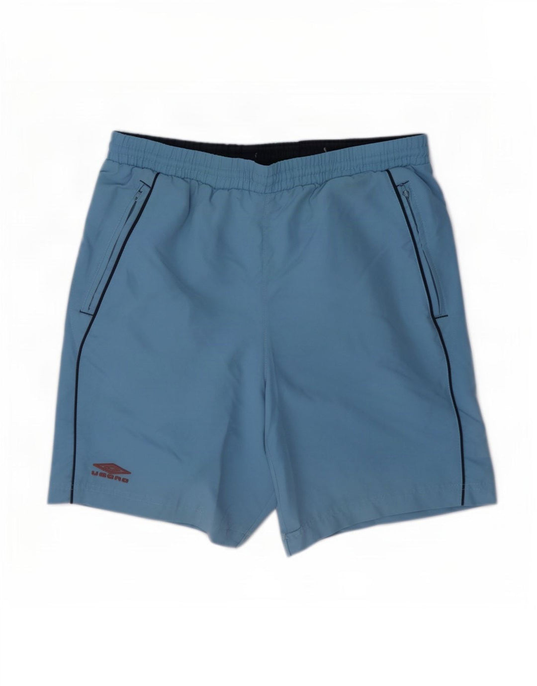 Umbro Herren Graphic Sport Shorts Small Blau Polyester