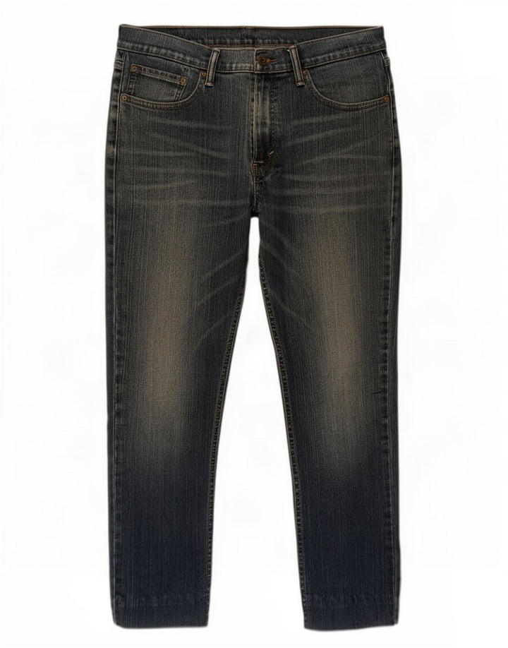 Levi's Herren Straight Jeans W36 L27 Blau