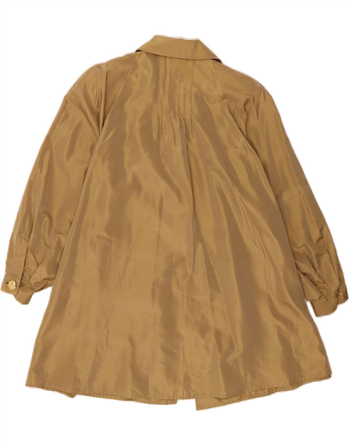 VINTAGE Womens Overcoat UK 20 2XL Gold Vintage Vintage and Second-Hand Vintage from Messina Hembry 