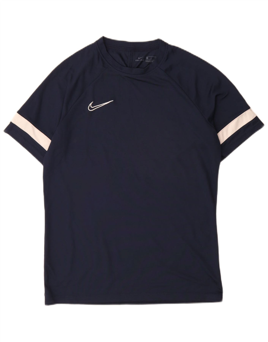 Nike Herren Dri Fit T-Shirt-Oberteil, groß, Marineblau, Farbblock