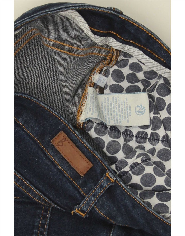 Boden Damen-Jeansshorts UK 12 Medium W28 Marineblaue Baumwolle