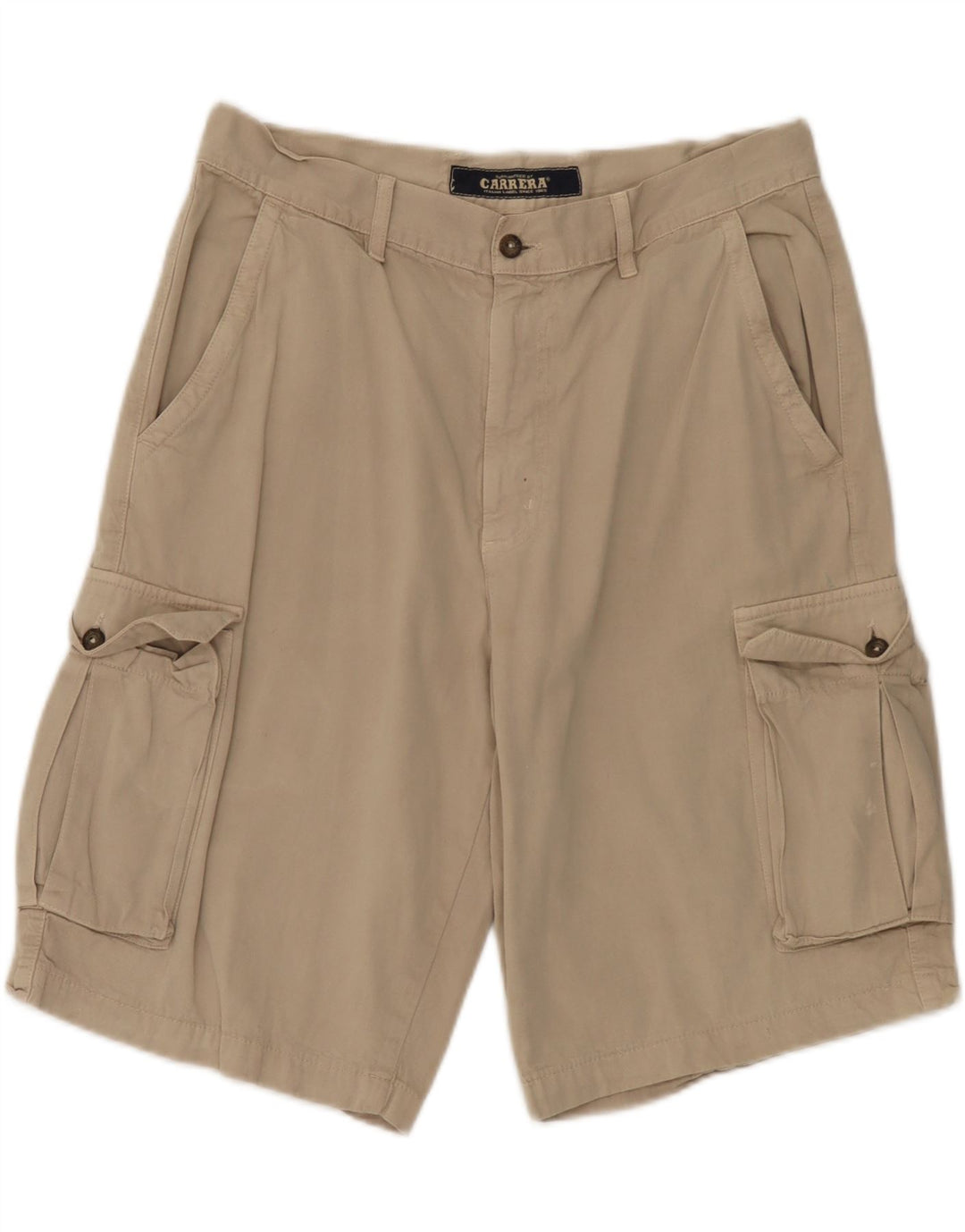 Carrera Herren Cargoshorts IT 50 Large W34 Beige Baumwolle