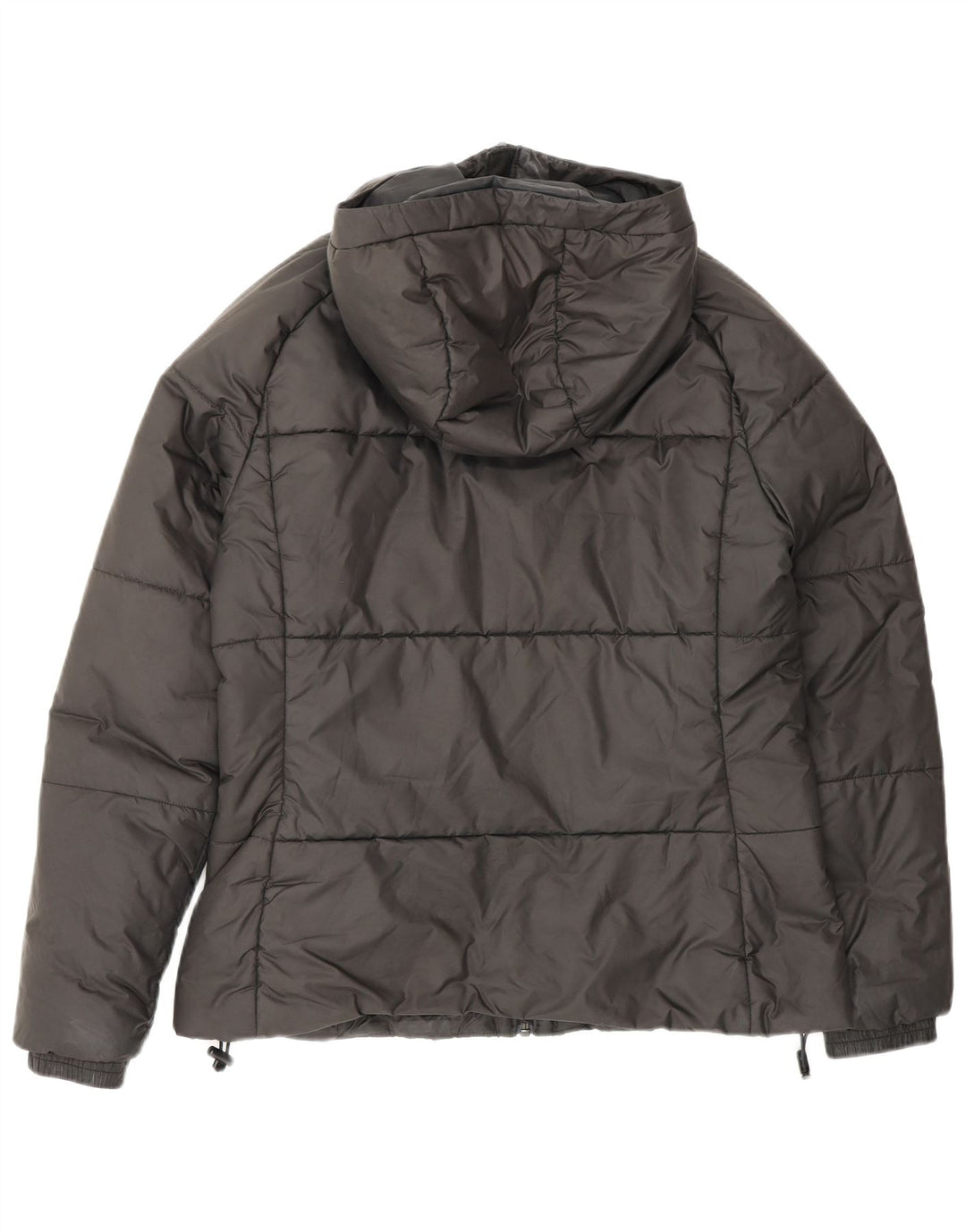 Adidas Damen Kapuzenjacke, gepolstert, UK 12/14, mittelschwarz