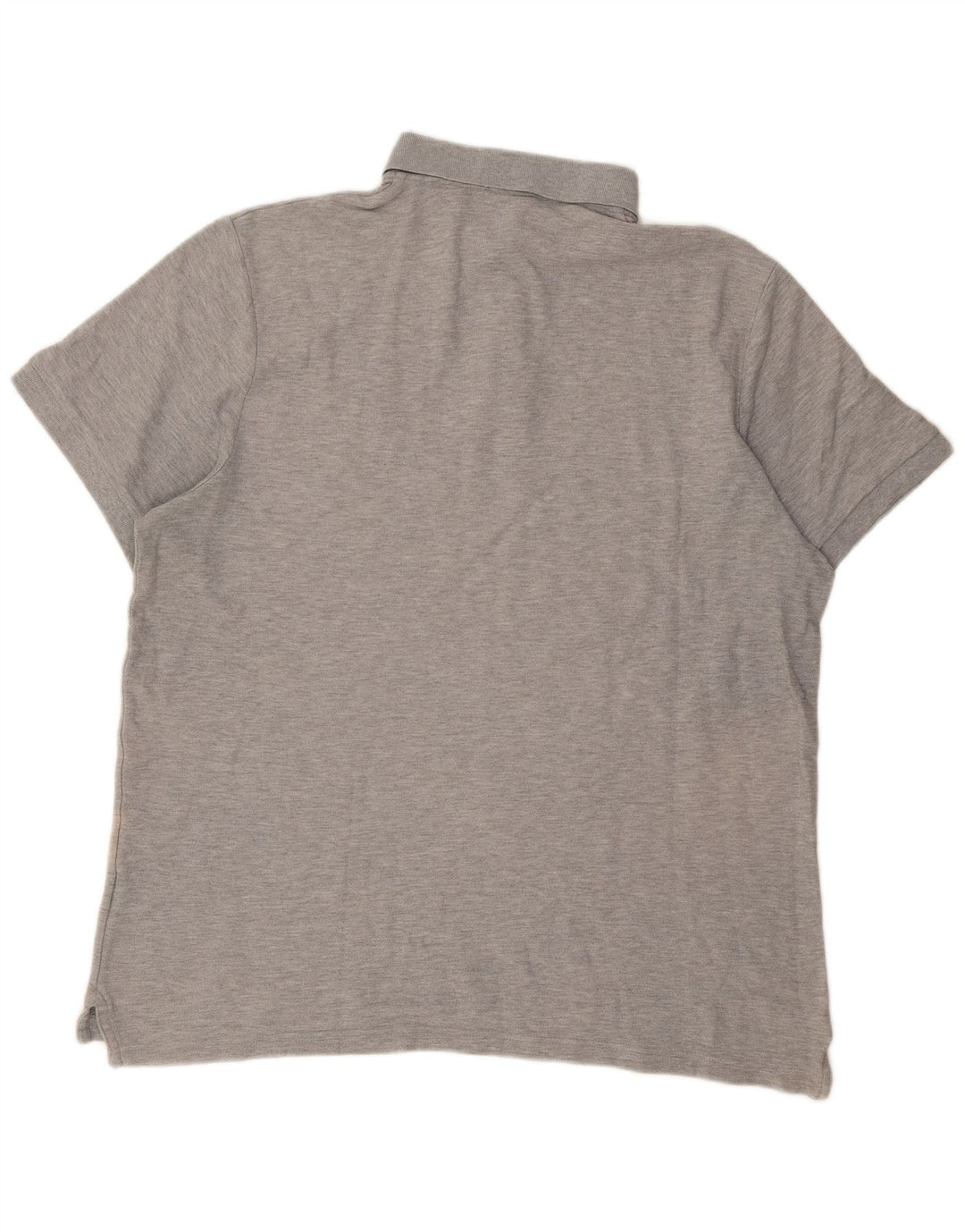 NIKE Mens Polo Shirt 2XL Grey Cotton