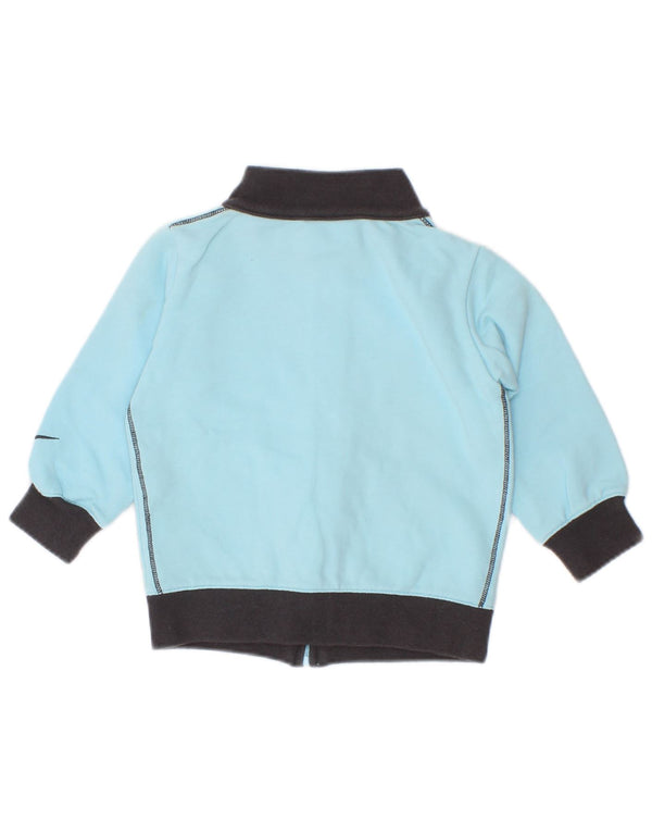 Nike Baby-Jungen-Trainingsanzugoberteil mit Grafik, 3–6 Monate, blaues Farbblockdesign