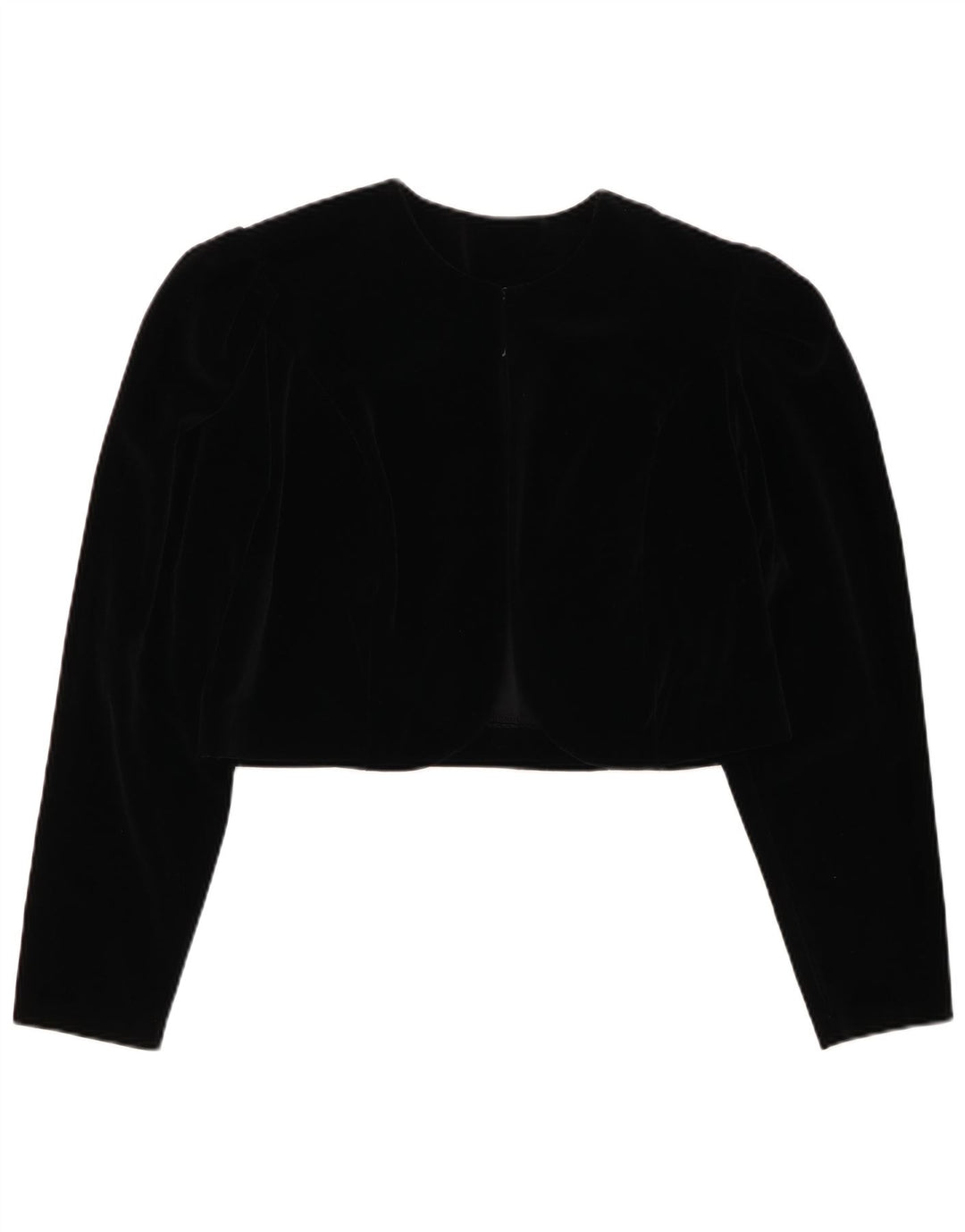 CHOU CHOU Damen Bolero Top UK 14 Large Schwarz