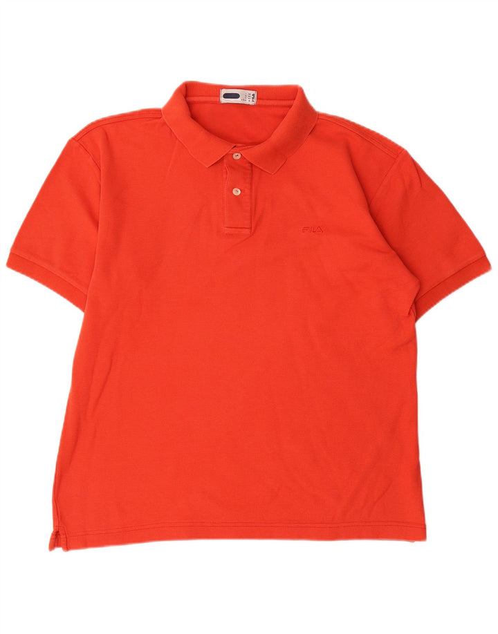 Fila Herren Poloshirt IT 50 Medium Orange