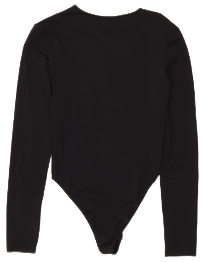 Langärmliger Damen-Body von Zara, Größe S, Größe S, Schwarz, Polyamid