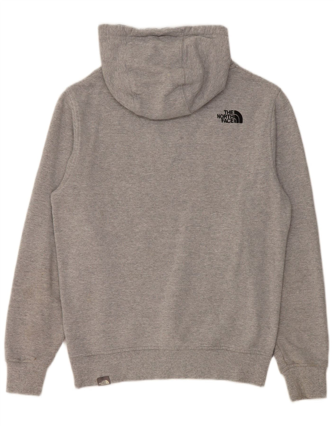 THE NORTH FACE Herren-Kapuzenpullover mit Grafik, Größe S, Grau, Farbblock-Baumwolle