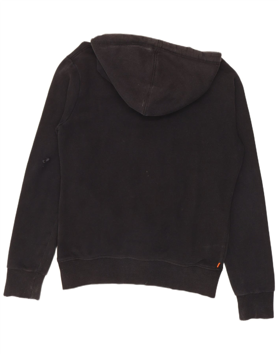 Superdry Herren-Kapuzenpullover mit Grafik, mittelschwarz, Baumwolle