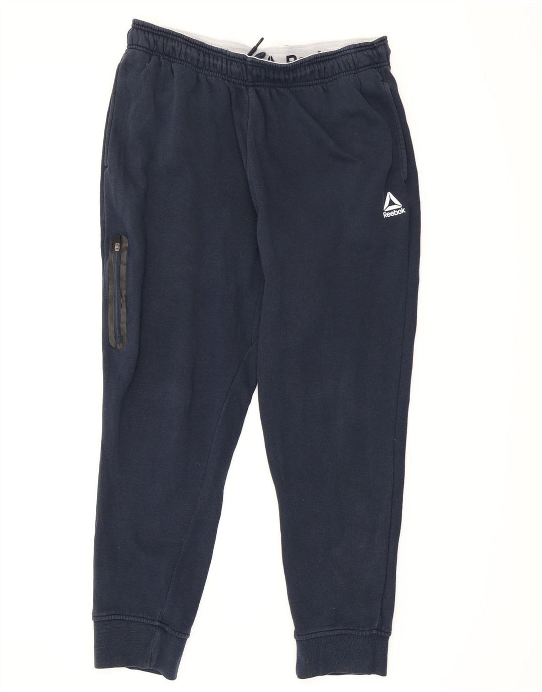 Reebok Herren Cargo-Trainingshose, Jogginghose, Größe L, Marineblau
