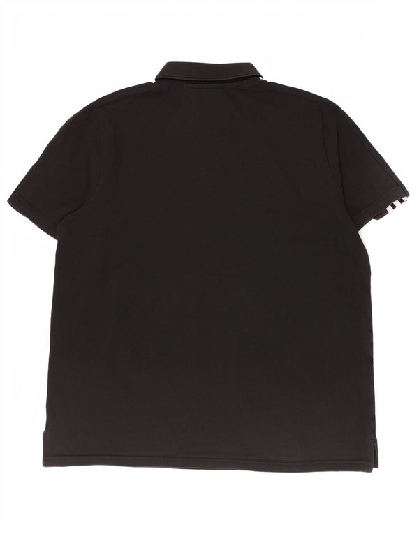 Adidas Herren Poloshirt 2XL Schwarz Baumwolle