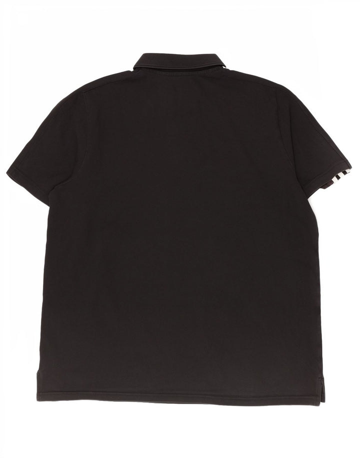 Adidas Herren Poloshirt 2XL Schwarz Baumwolle