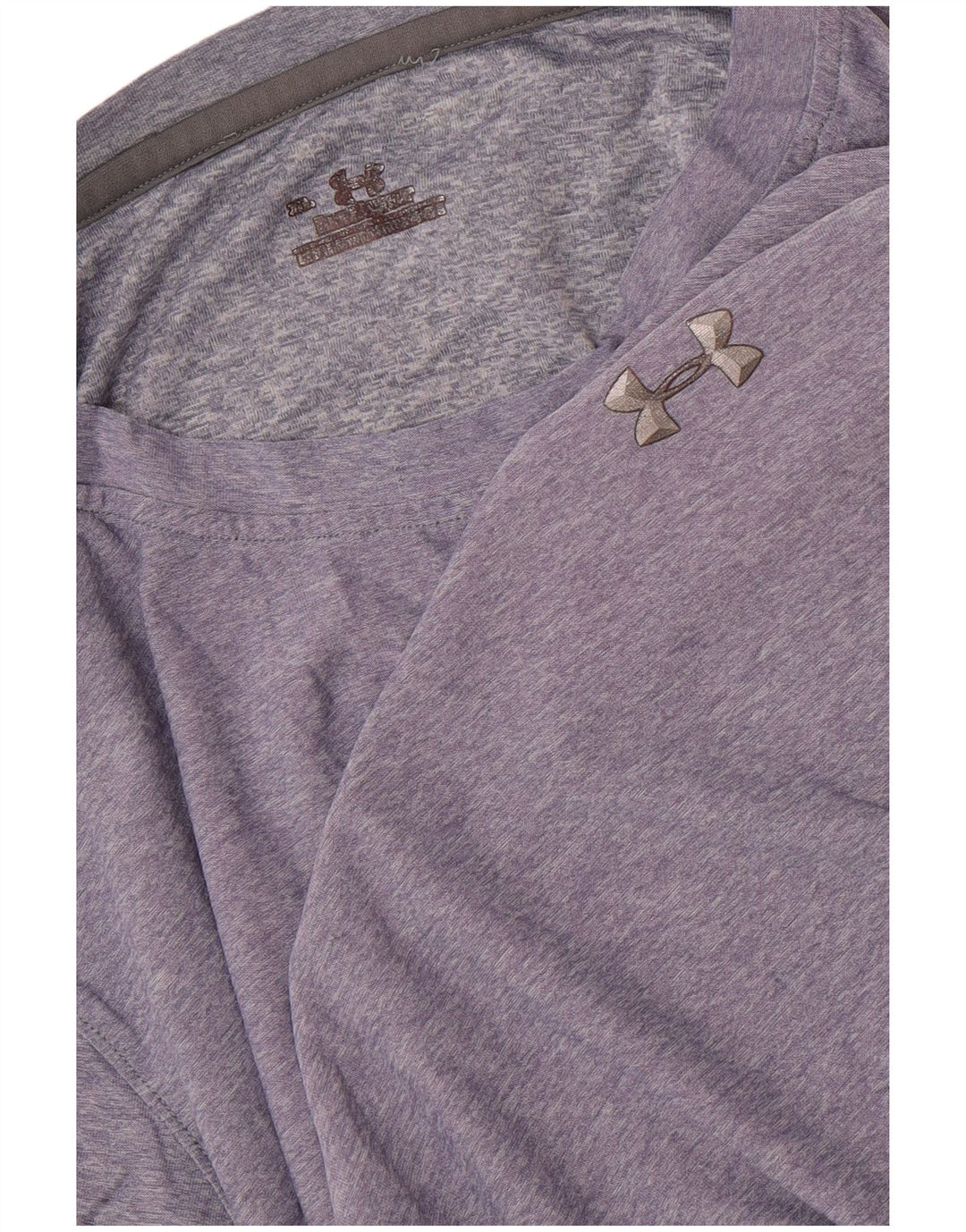 UNDER ARMOUR Herren T-Shirt Top XL Lila meliert