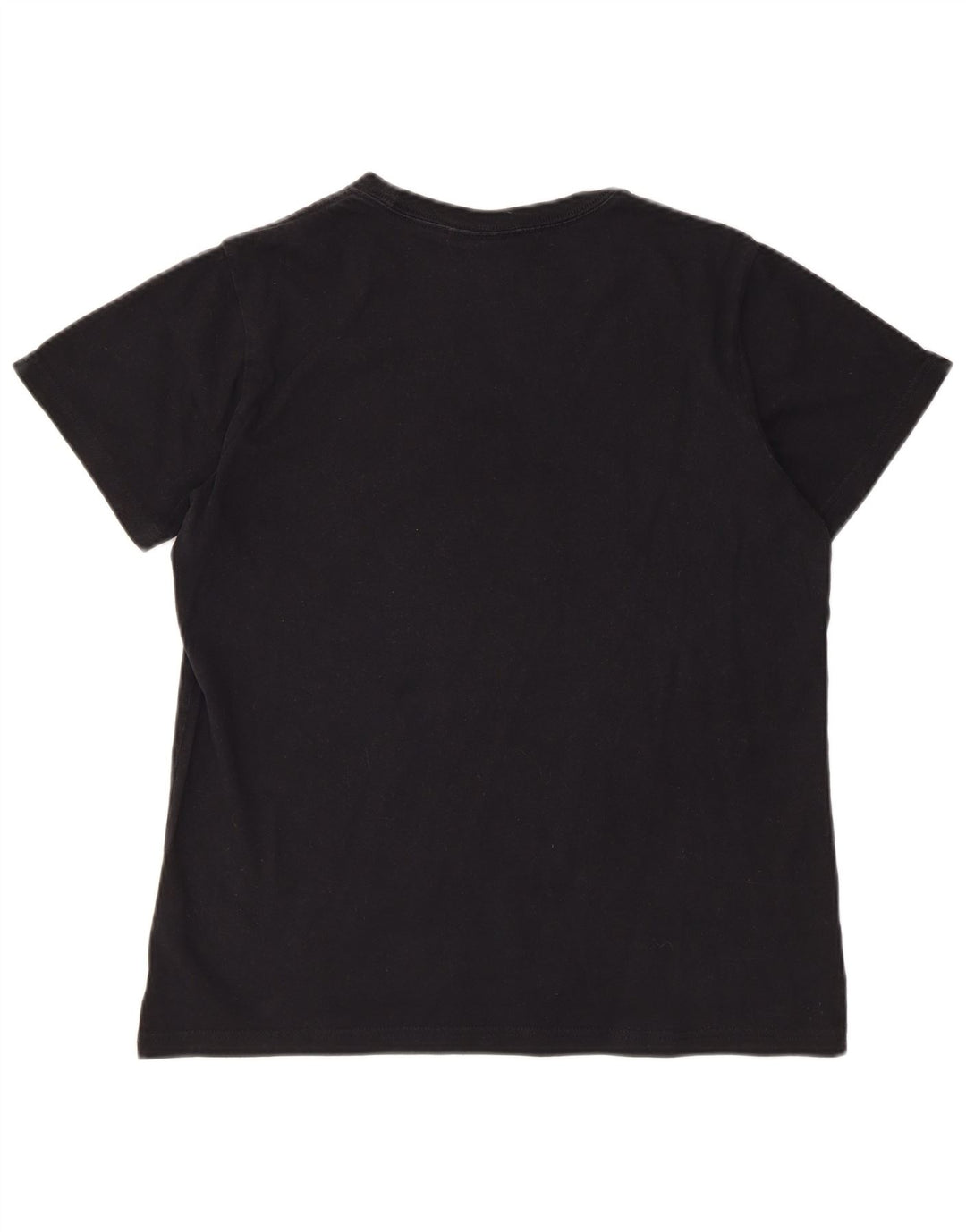 ADIDAS Herren Grafik T-Shirt Top Medium Schwarz Baumwolle