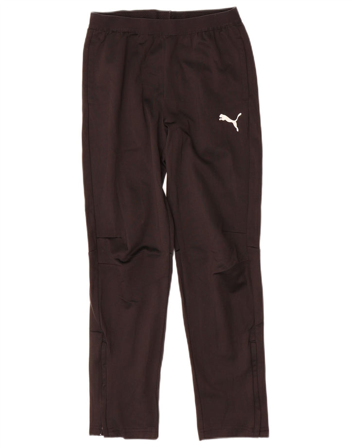 Puma Trainingshose für Jungen, 9–10 Jahre, schwarzes Polyester