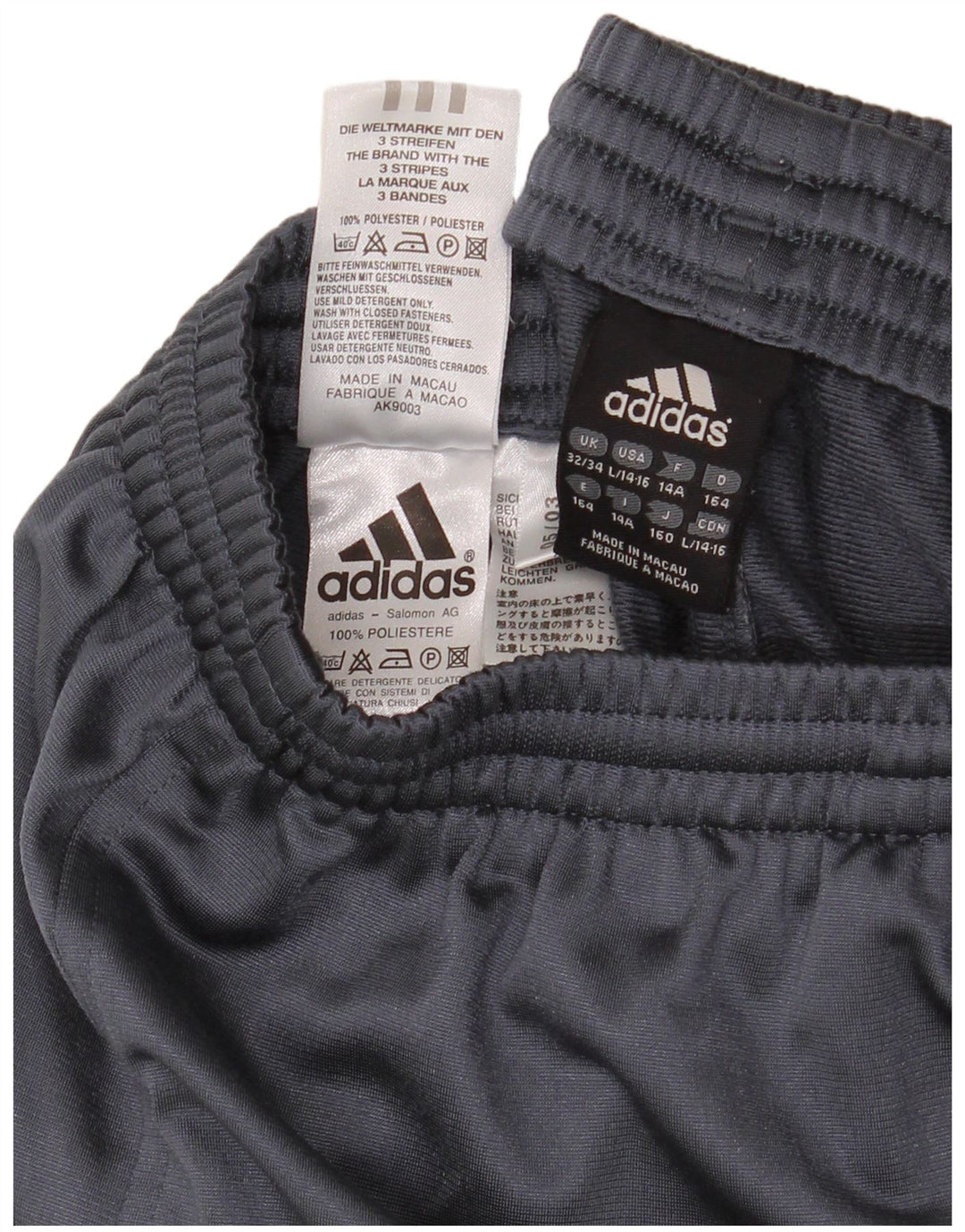 Adidas Trainingshose für Jungen, 13–14 Jahre, Marineblau, Polyester