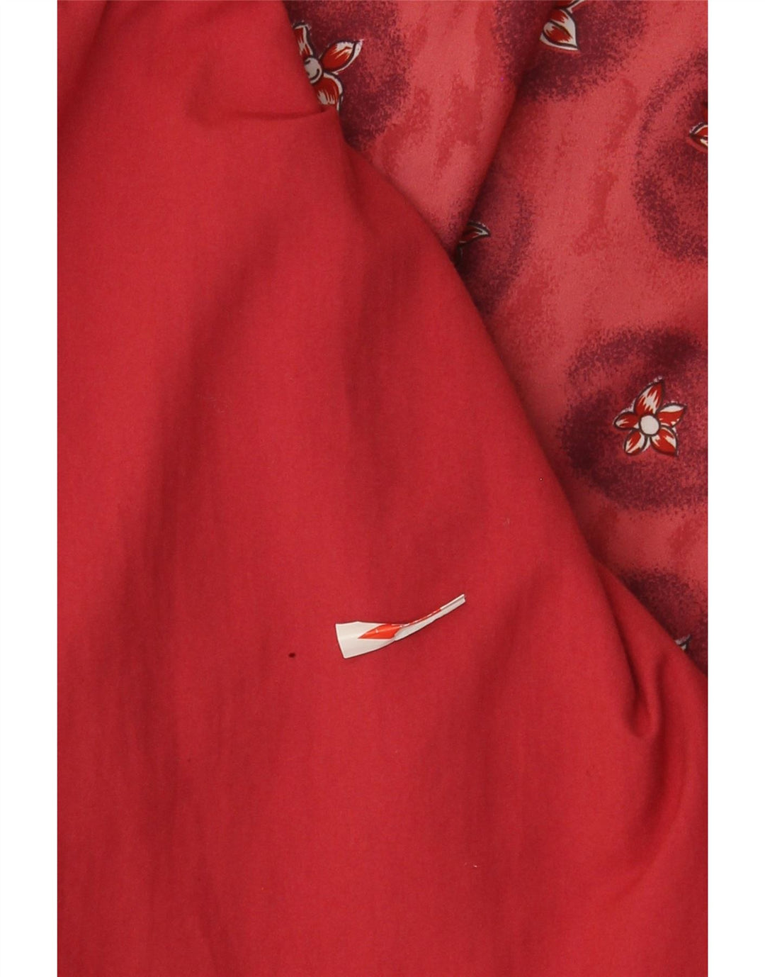 Adidas Damen-Trainingsanzug, übergroß, Jacke, Gr. 14, Größe L, Rot, Blumenmuster