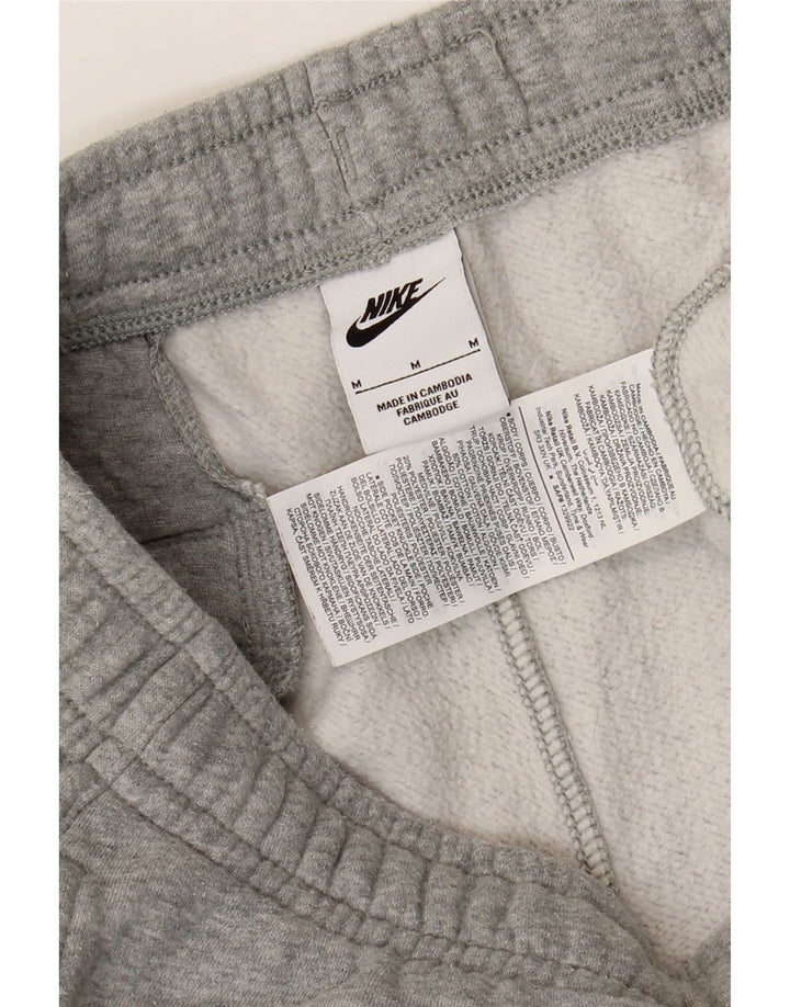 NIKE Herren-Trainingshose, Jogginghose, mittelgrau gefleckte Baumwolle
