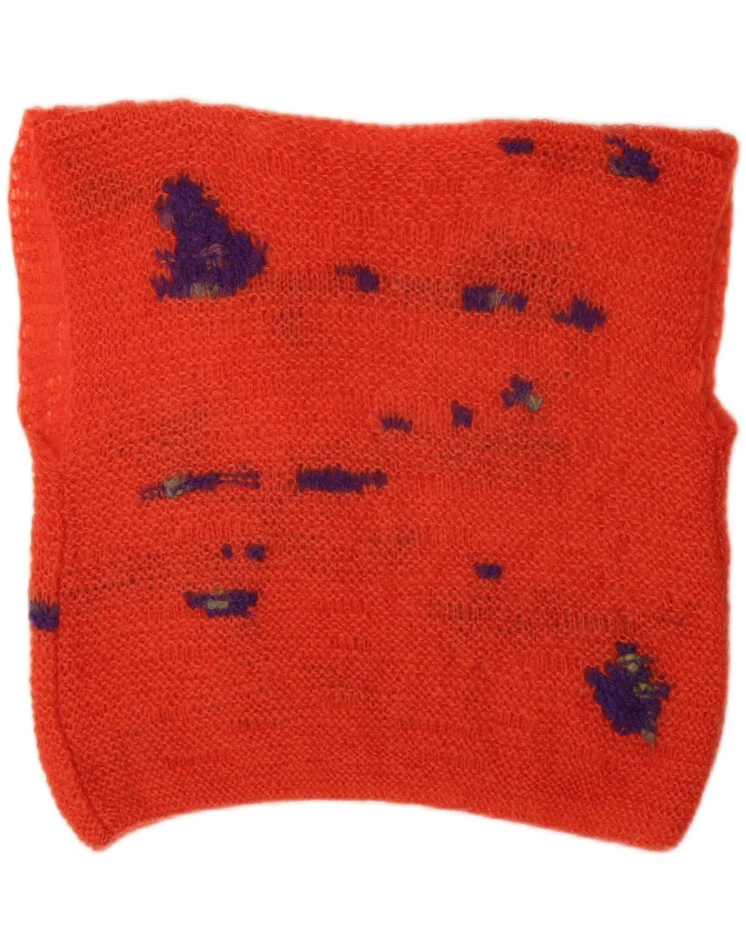 VINTAGE Damen Tank Top UK 1Medium Orange