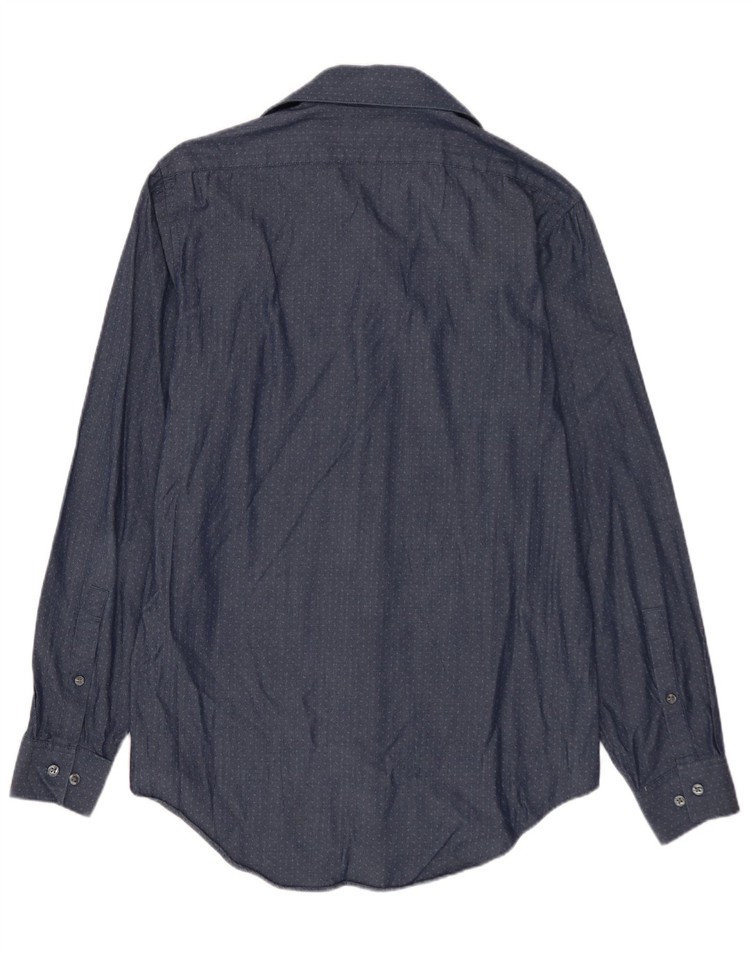 CALVIN KLEIN Herren Slim Fit Hemd Medium Navy Blue Spotted
