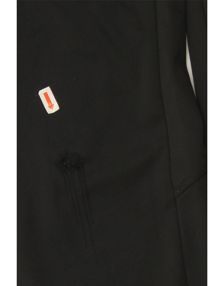Nike Damen Dri Fit Trainingshose UK 8 Small Schwarz Polyester
