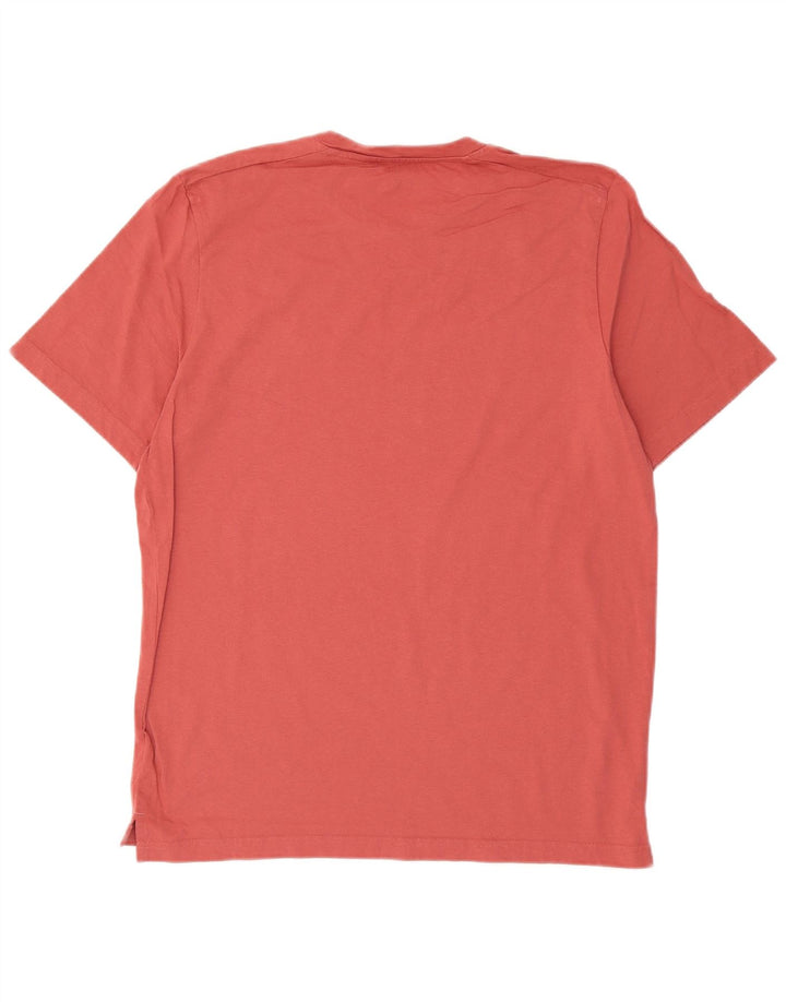 Puma Herren Grafik T-Shirt Top Große rote Baumwolle