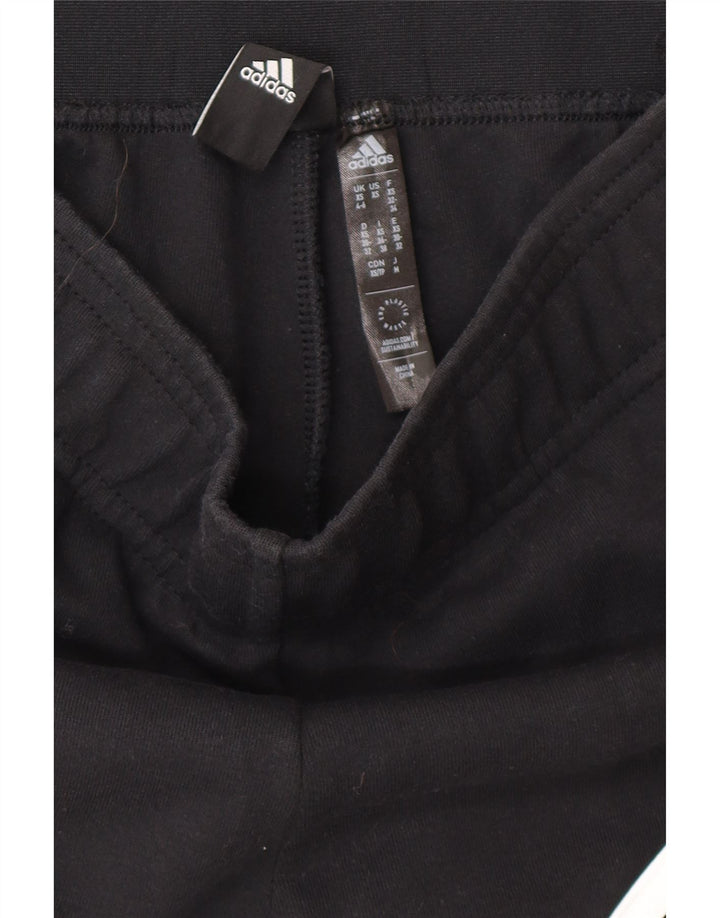 Adidas Damen Trainingshose UK 4/6 XS Schwarz