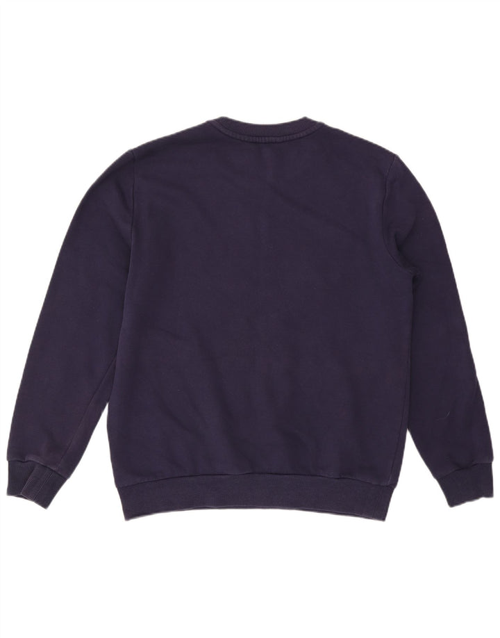 Calvin Klein Jeans Herren Grafik-Sweatshirt-Pullover, mittelmarineblaue Baumwolle