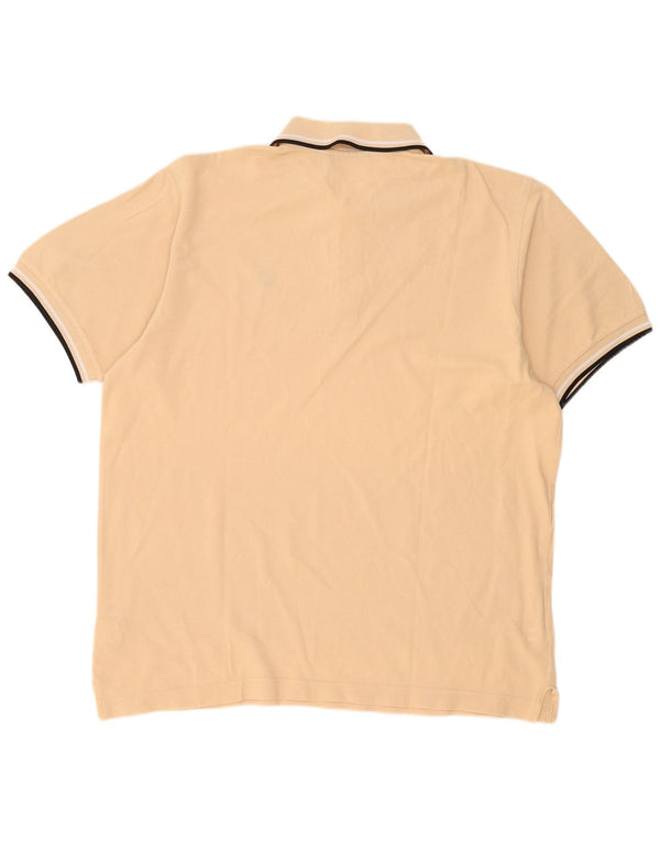 Lotto Herren Poloshirt 2XL Beige Baumwolle