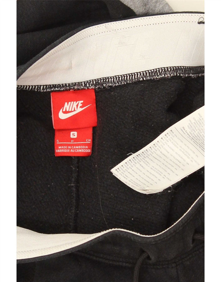 Nike Herren-Trainingshose, Jogginghose, Größe S, Schwarz, Colourblock-Baumwolle