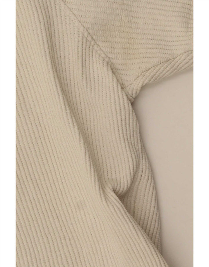 Zara Herren T-Shirt Top Small Weiße Baumwolle