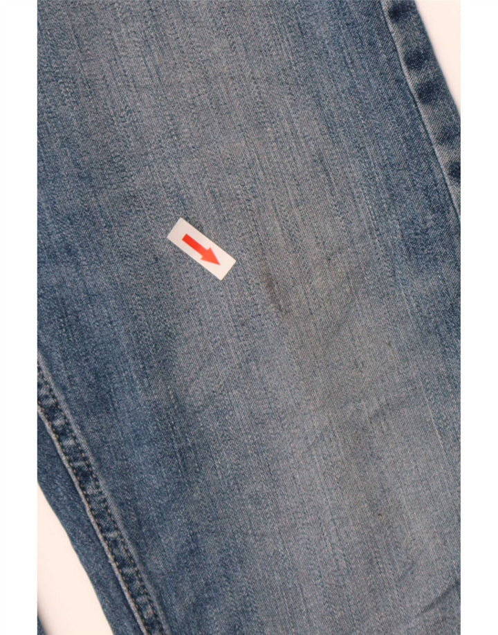 Marks & Spencer Herren Slim Jeans W34 L33 Blaue Baumwolle
