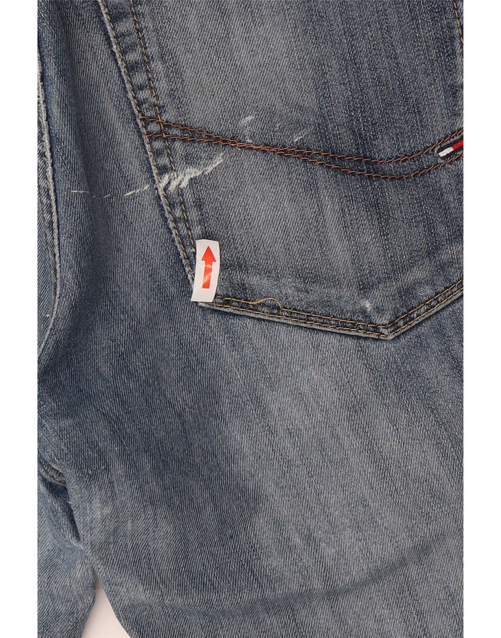 Tommy Hilfiger Damen Jeansshorts W34 Large Blau