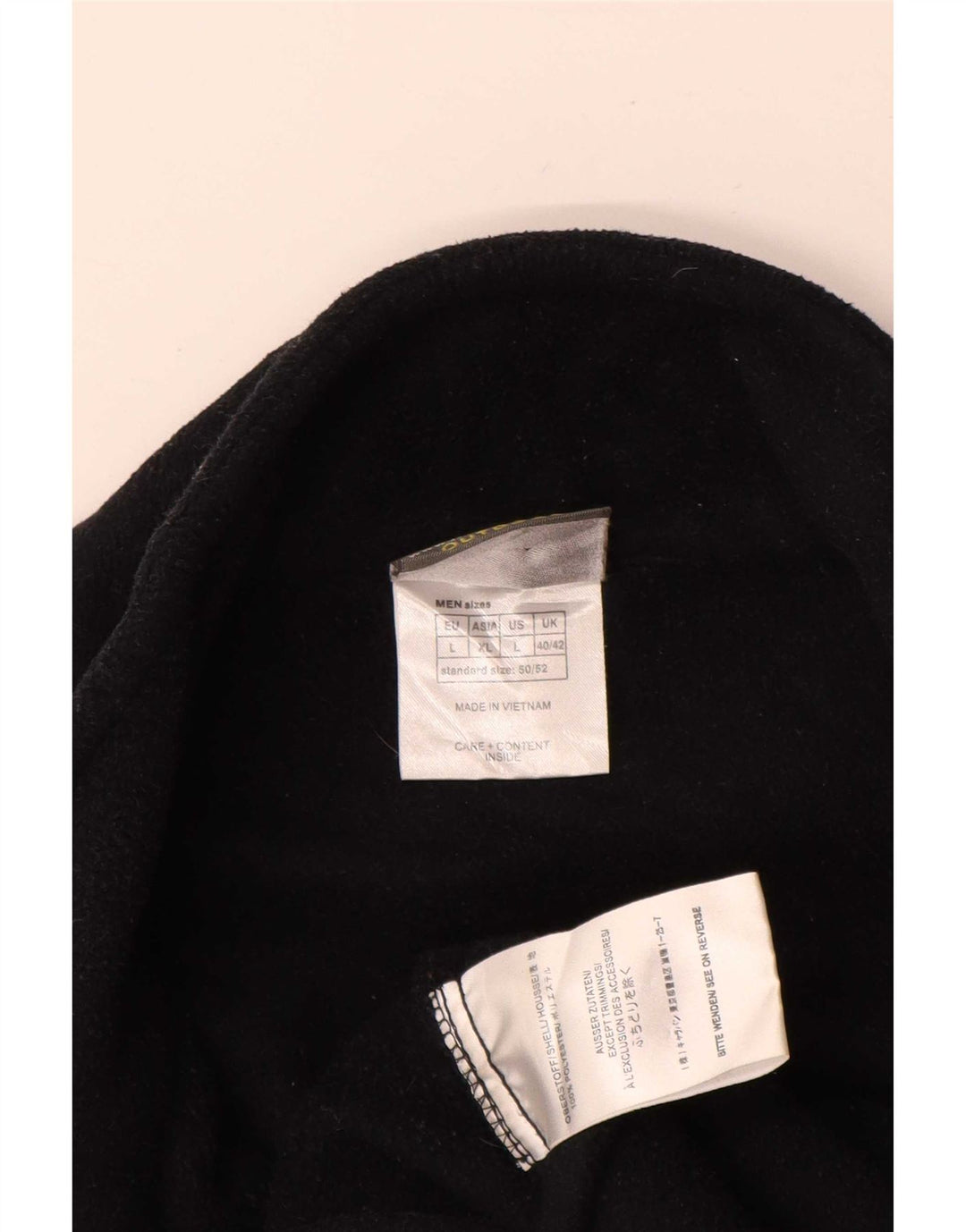 Jack Wolfskin Herren Fleecejacke Größe 40/42 XL Schwarz Polyester