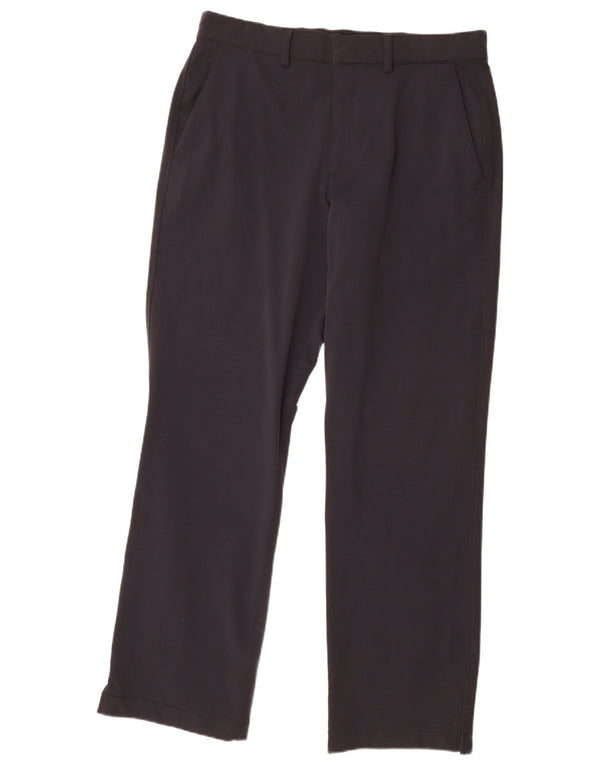 Under Armour Herren Cold Gear Straight Chino Hose W34 L32 Schwarzes Nylon